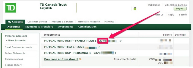 How To Open A TD E Series Account Urban Departures